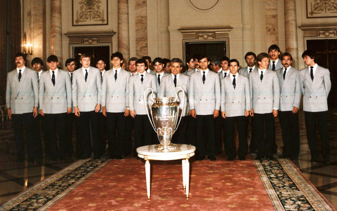35 de ani de la câştigarea de către Steaua Bucureşti a Cupei Campionilor Europeni la fotbal (7 mai)
