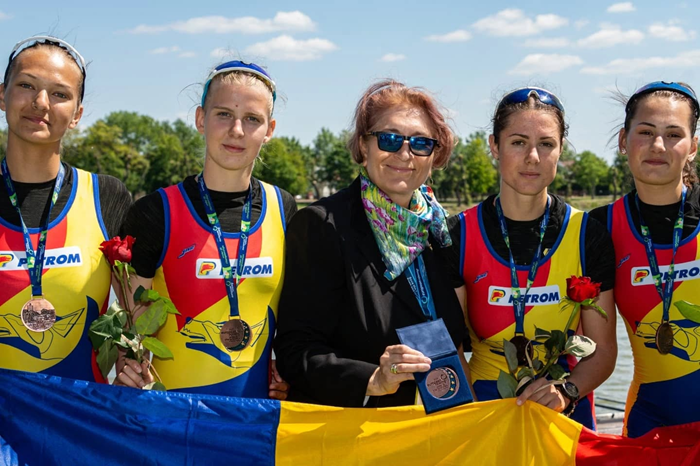 5 medalii pentru canotorii români, dintre care două de aur, la Campionatele Europene de Juniori din Polonia-1