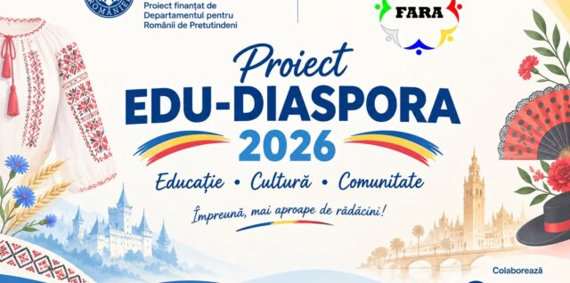 A DOUA CONFERINȚĂ REGIONALĂ EDU-DIASPORA 2026 - 26 SEPTEMBRIE 2026, Alcalá de Henares – Sediul Radio Românul