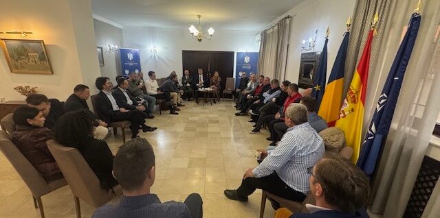 A doua reuniune cu mediul de afaceri românesc, la care au participat peste 30 de antreprenori români din capitala Spaniei