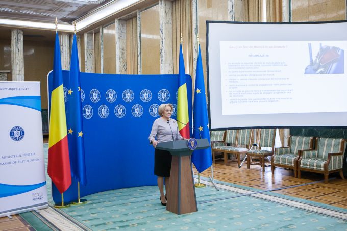 A fost lansată campania Informare acasă! Siguranţă în lume!; Dăncilă – Un prim pas în prevenirea sclaviei moderne