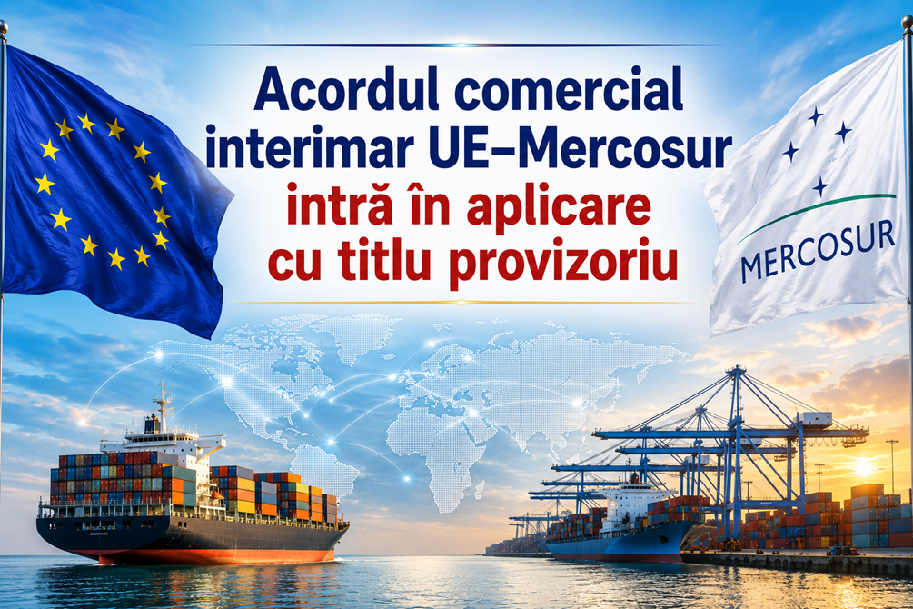 Acordul comercial interimar UE–Mercosur intră în aplicare cu titlu provizoriu