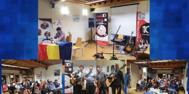 Acto cultural organizado por el Centro Cultural Balada de Gijón en colaboración con Julián de Transilvania, el "embajador" de Transilvania en Asturias