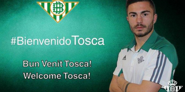 Alin Tosca firma con el Real Betis hasta 30 de junio de 2021