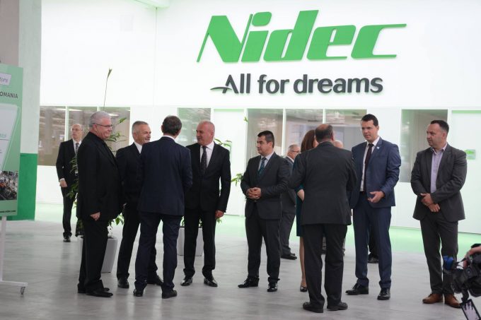 Argeş – Concernul japonez Nidec a inaugurat cea mai mare fabrică de motoare electrice din România