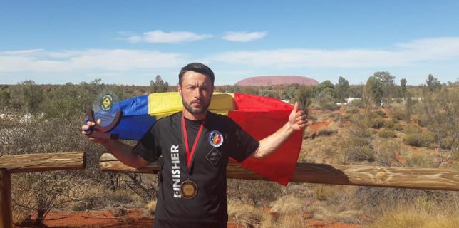 Botoşani Ceremonie de întâmpinare a pompierului Iulian Rotariu, câştigatorul ultramaratonului ‘The track’
