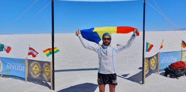Botoşani: Pompierul Iulian Rotariu a stabilit un nou record la ''Ultra Bolivia Race''