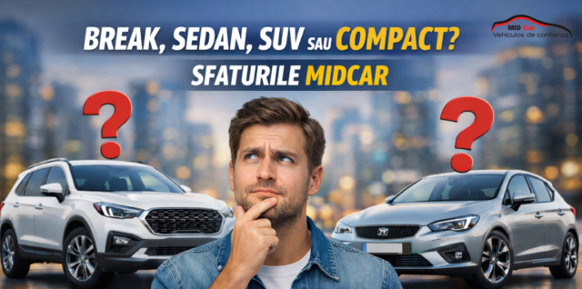 Break, sedan, SUV sau compactă Ce ar trebui să alegi în funcție de nevoile tale