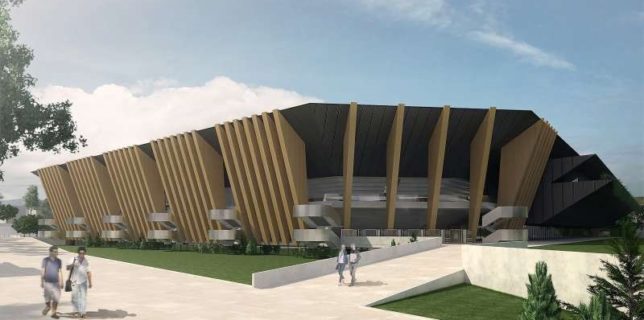 CS Dinamo a prezentat machetele cu noul stadion de fotbal care ar urma să se construiască