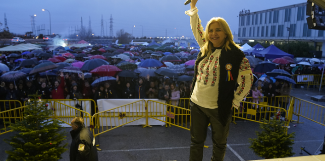 Carmen Șerban a încântat românii din Spania de Ziua Națională a României la Madrid