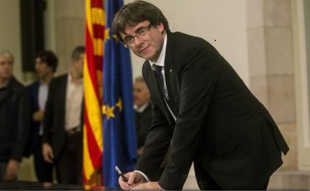 Catalonia – Semnarea declarației de independență este deocamdată un ‘act simbolic’ (purtător de cuvânt catalan)