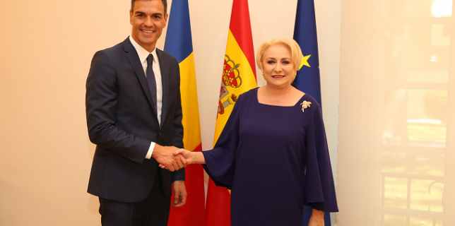 Ce subiecte au fost discutate în Întrevederea dintre premierul Dăncilă și președintele guvernului Spaniei Pedro Sánchez