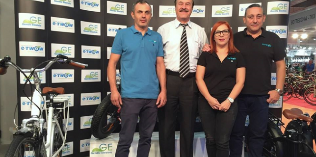 Compania româneasca E-TWOW la Târgul Internaţional de Biciclete UNIBIKE 2017 Madrid-1