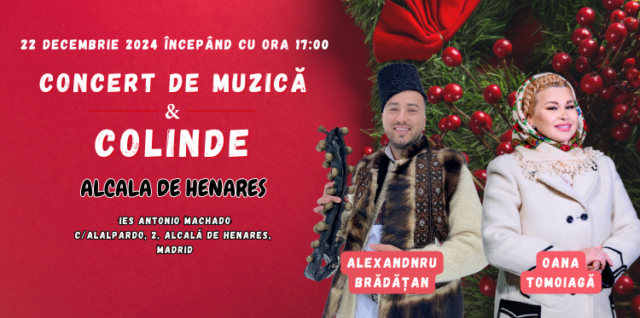 Concert Colinde Spania Primește-ne gazdă-n casă