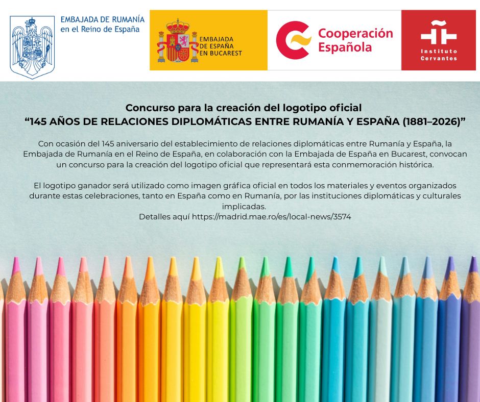 Concurs-pentru-crearea-logo-ului-oficial-145-DE-ANI-DE-RELATII-DIPLOMATICE-INTRE-ROMANIA-SI-SPANIA-1881–2026