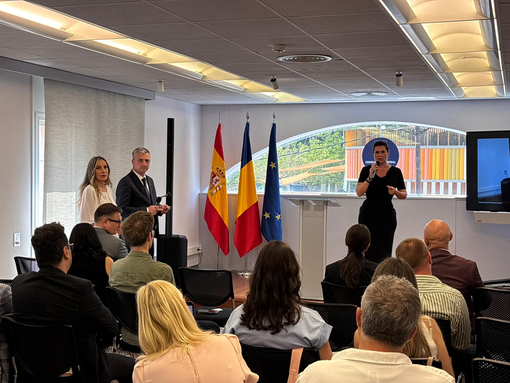 Conferință extraordinară ROUNIT la sediul Consulatului General al României din Barcelona-1