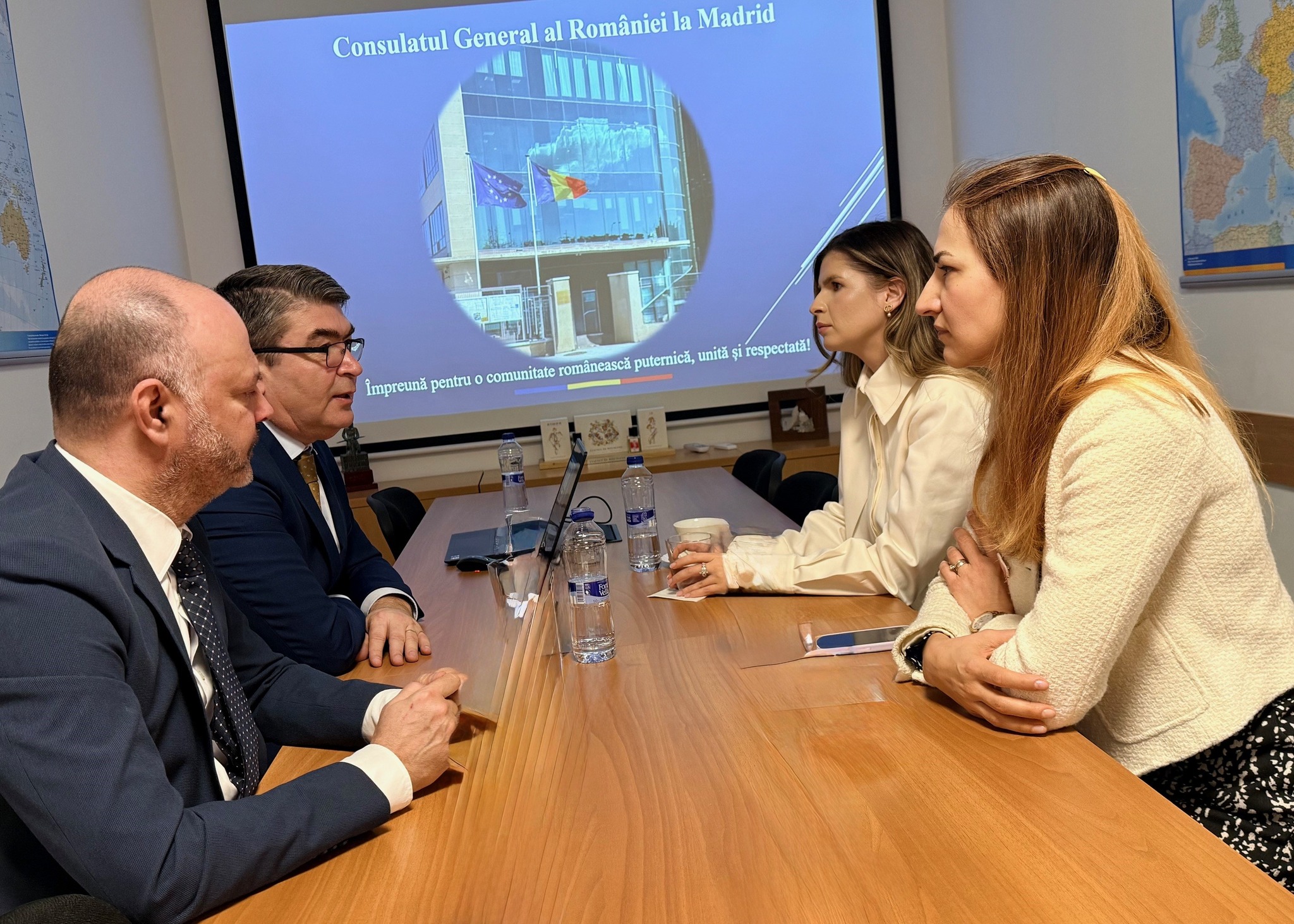 Consilierul de Stat pentru Românii de Pretutindeni din cadrul Administrației Prezidențiale, Ana-Maria Geană, a efectuat o vizită de lucru la Madrid