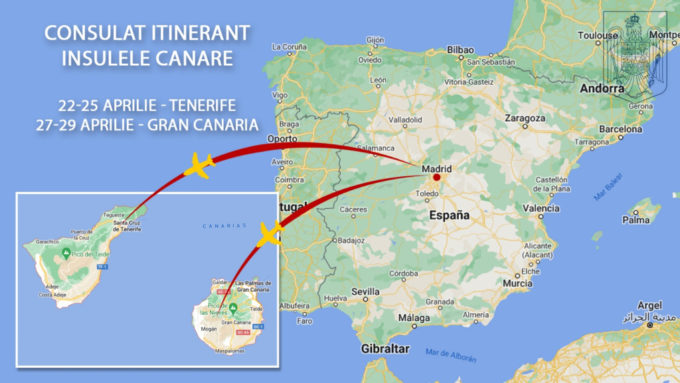 Consulat Itinerant în Insulele Canare (Tenerife și Gran Canaria)