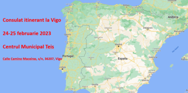 Consulat itinerant în Comunitatea Autonomă Galicia