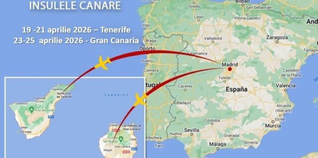 Consulat itinerant în Insulele Canare – aprilie 2026