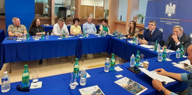 Consulatul General al României la Madrid a găzduit o întâlnire dedicată oamenilor de afaceri români din domeniul transporturilor din Comunitatea Madrid