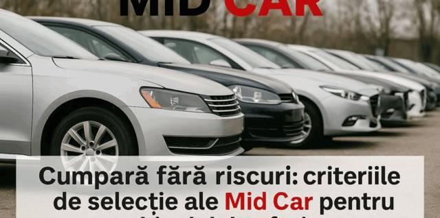 Cumpără fără riscuri: Criteriile de selecție ale Midcar pentru vehiculele oferite Cumpără fără riscuri criteriile de selecție ale Midcar pentru vehiculele oferite
