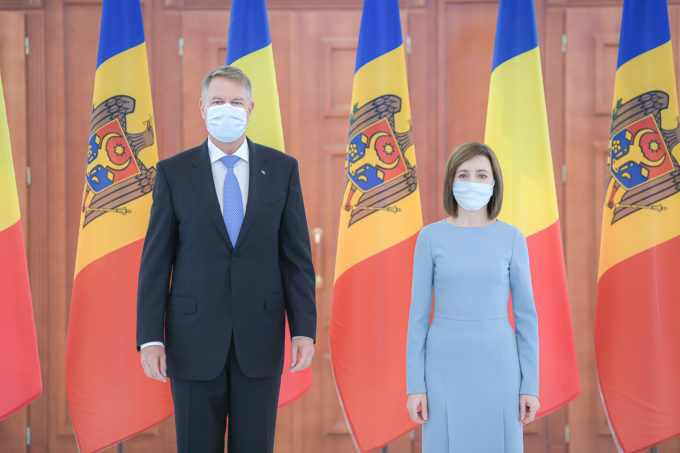 Declaraţie comună a preşedinţilor Iohannis şi Sandu: România - cel mai sincer susţinător al cetăţenilor Republicii Moldova
