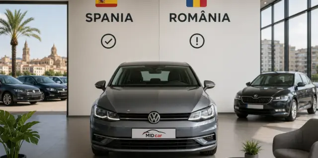 Diferențele dintre piața auto din Spania și cea din România