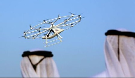 Dubaiul dorește să devină primul oraș din lume înzestrat cu taxiuri zburătoare