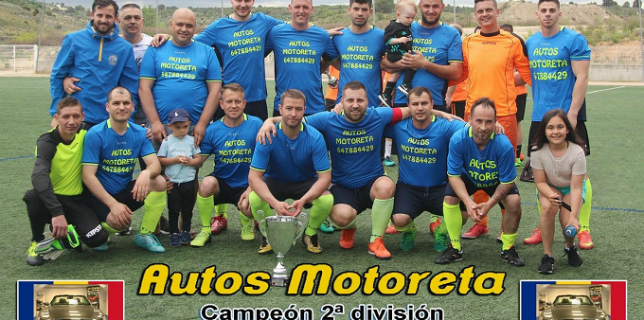 Echipa de fotbal Autos Motoreta Arganda del Rey campioană în divizia a 2-a