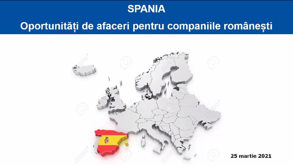 Eveniment online dedicat oportunităților de afaceri cu Spania 1