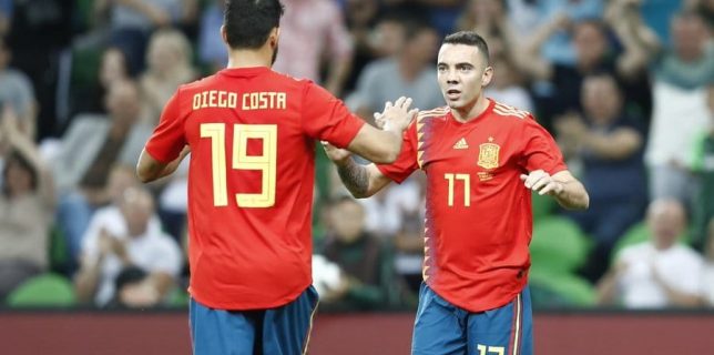 Fotbal – Iago Aspas, convocat în lotul Spaniei în locul lui Diego Costa
