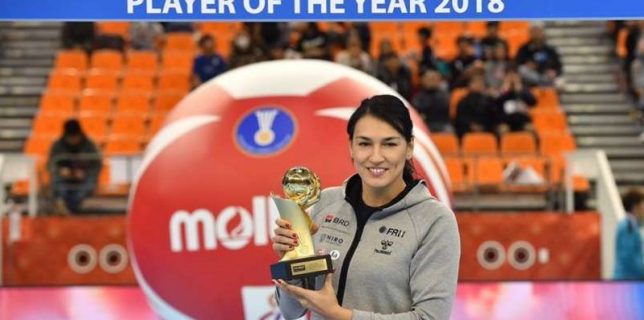 Handbal feminin Cristina Neagu a primit trofeul de cea mai bună jucătoare a lumii în anul 2018