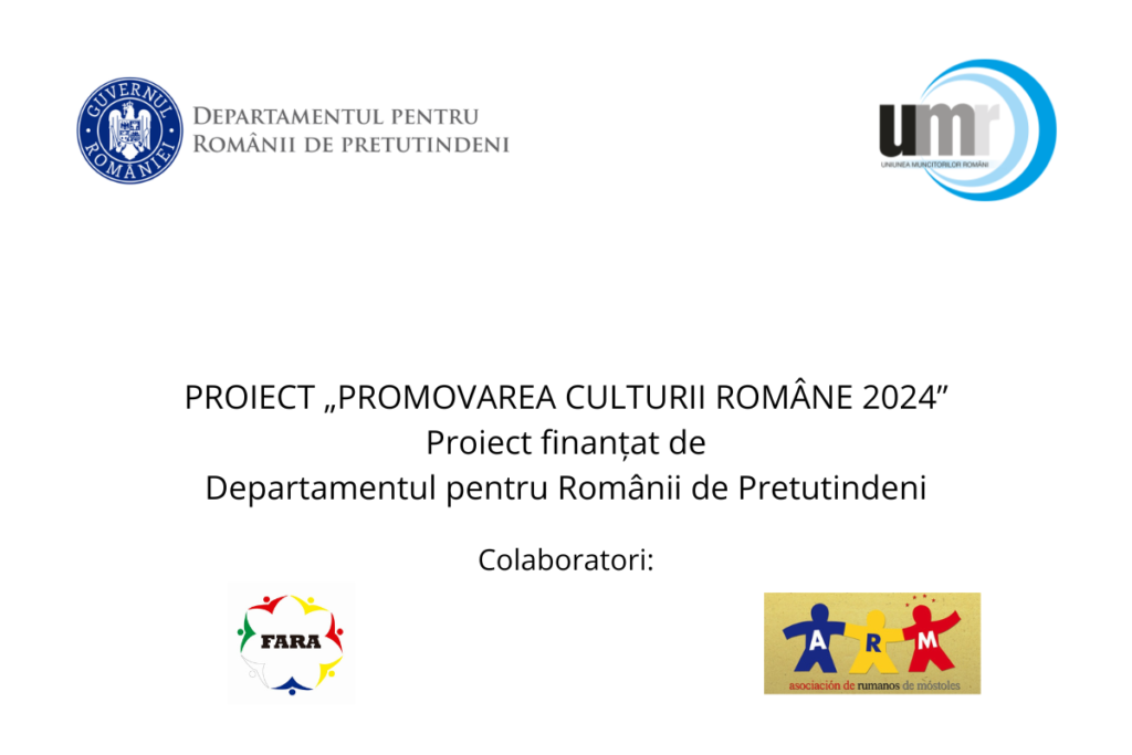 ÎNCHEIERE PROIECT PROMOVAREA CULTURII ROMÂNE 2024