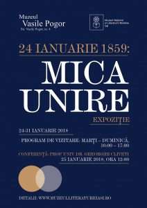 Iaşi – Expoziţie aniversară dedicată Micii Uniri, organizată de Muzeul Naţional al Literaturii Române