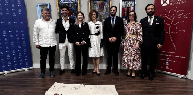 Inaugurarea expoziției «𝐍𝐎𝐒𝐓𝐀𝐋𝐆𝐈𝐀», în cadrul Institutului Cultural Român de la Madrid