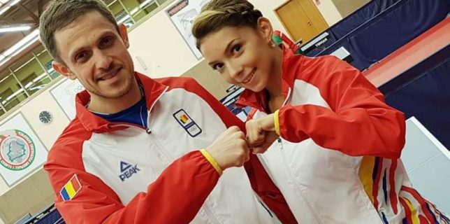 Jocurile Europene 2019 Ovidiu Ionescu şi Bernadette Szocs, medaliaţi cu argint la tenis de masă – dublu mixt