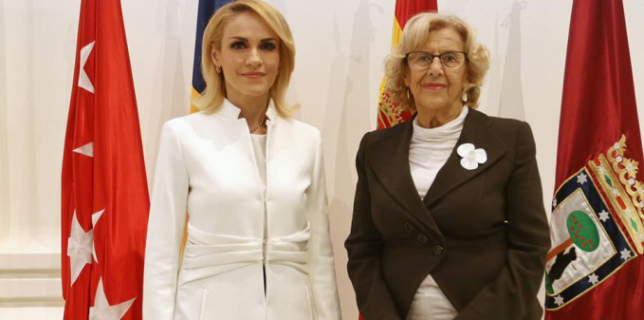 La alcaldesa de Madrid Manuela Carmena viajará a Bucarest Rumanía y a la ciudad de Tandarei-1