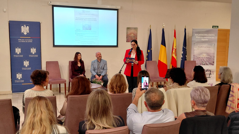 Lansarea cărții Povești de succes femei românce în Spania semnată de Ornella Ivan Basso