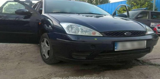 Mașină furată din Spania marca Ford Focus oprită la PTF Petea