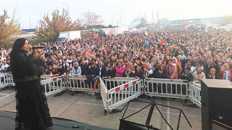 Mii de români din Spania au sărbătorit la Festivalul de Ziua Națională a României în Madrid (6)