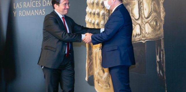Ministrul Bogdan Aurescu - în vizită oficială în Spania; 140 de ani de relaţii diplomatice româno-spaniole