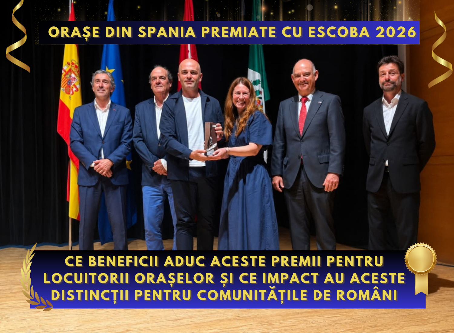 Orașe din Spania premiate cu Escoba 2026 Ce beneficii aduc aceste premii pentru locuitorii orașelor și ce impact au aceste distincții pentru comunitățile de români-banner