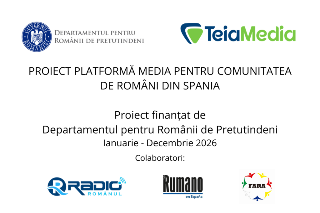 PROIECT PLATFORMĂ MEDIA PENTRU COMUNITATEA DE ROMÂNI DIN SPANIA
