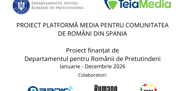PROIECT PLATFORMĂ MEDIA PENTRU COMUNITATEA DE ROMÂNI DIN SPANIA PROIECT PLATFORMĂ MEDIA PENTRU COMUNITATEA DE ROMÂNI DIN SPANIA