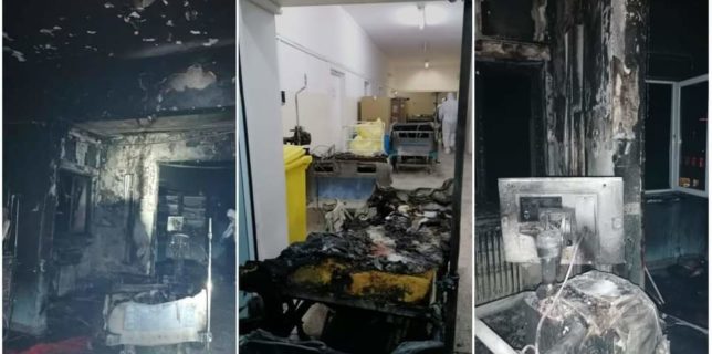 Parchetul General: Dosar penal pentru ucidere din culpă în cazul incendiului de la spitalul din Piatra Neamţ