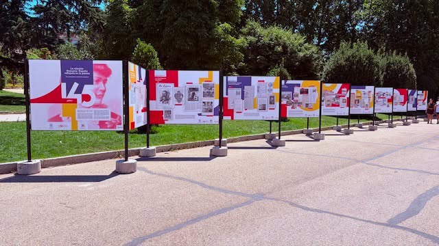 Parcul El Retiro din Madrid Expoziție în aer liber Relația România Spania reflectată în presă-1