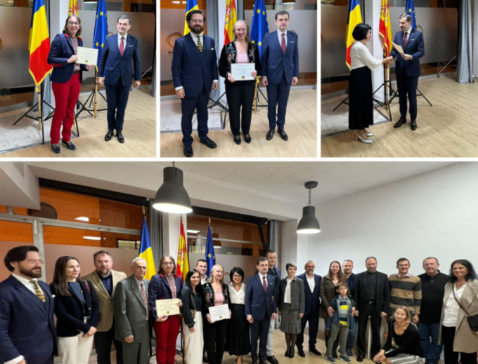 Reuniunea ambasadorului George Bologan cu comunitatea de români din Palma de Mallorca