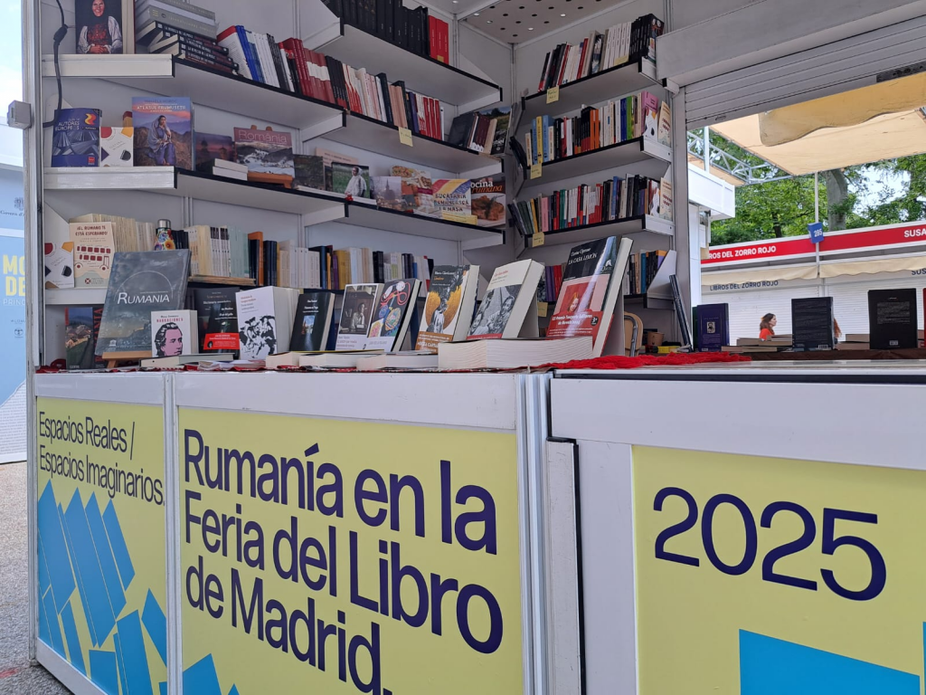 România la Târgul de Carte de la Madrid 2025, la cea de-a 84 ediție, standul 386 – 27C, Zona Internațională-1