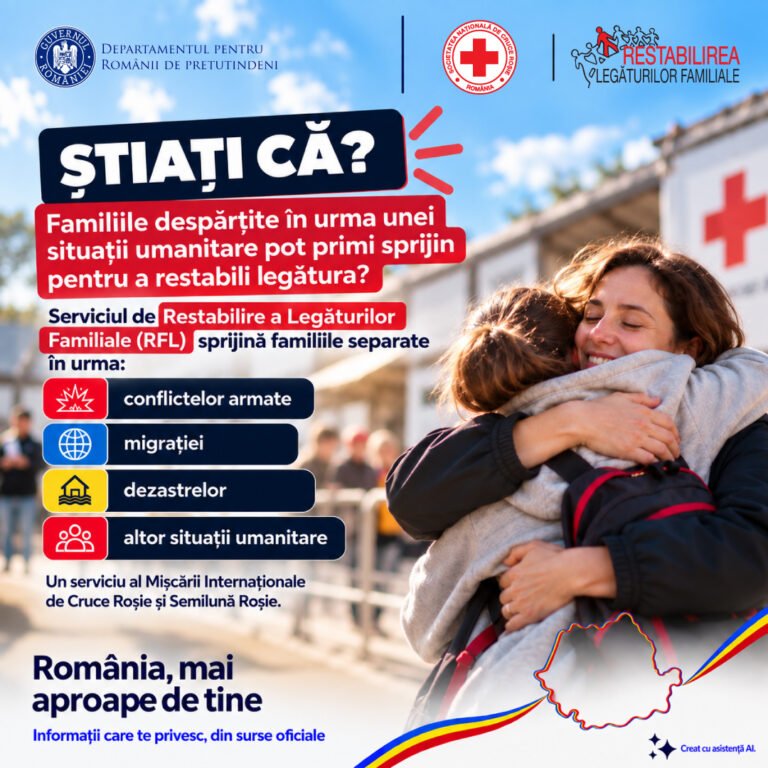 România, mai aproape de tine Sprijin pentru restabilirea legăturilor familiale-1